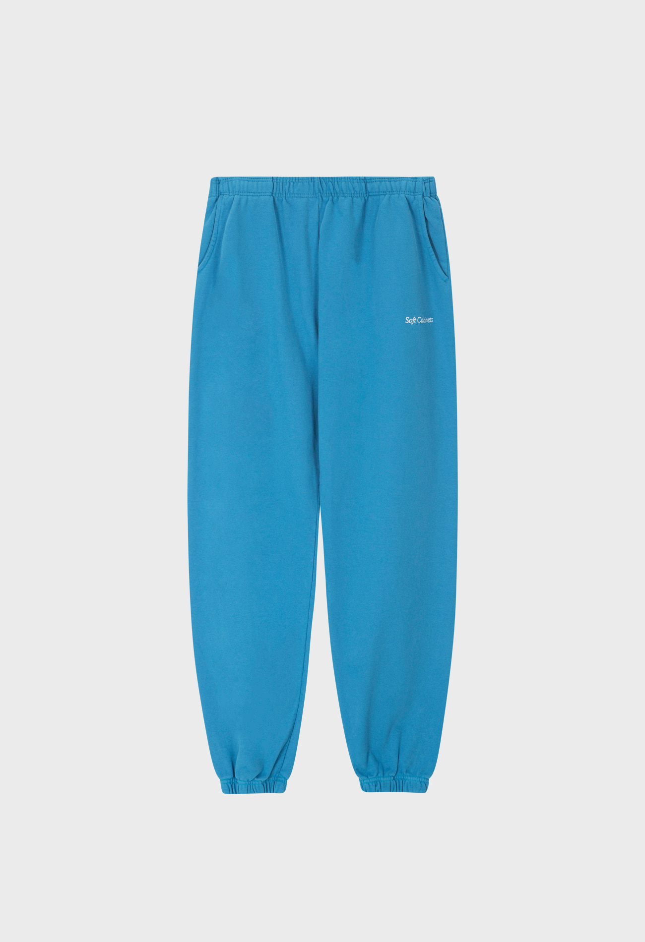 Classic Logo Embroidered Sweatpants Blue